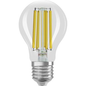 OSRAM LED-Lampe Classic A efficiency Filament, E27, 7,2W (100W), neutralweiß, Energieklasse A, 3 Stück
