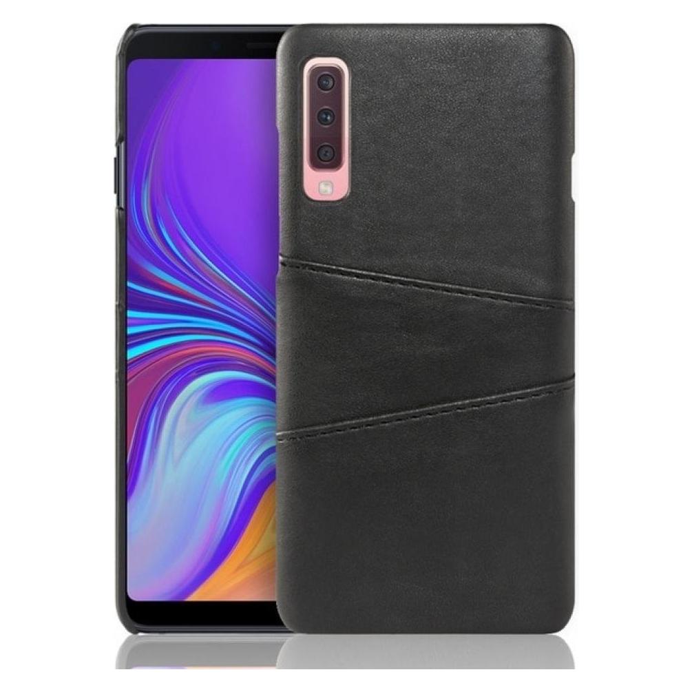 Screenguard Samsung Galaxy A7 2018 CardCaddy Leder Backcase mit Kartenfächern (Samsung Galaxy A7 (2018)) (00024804)