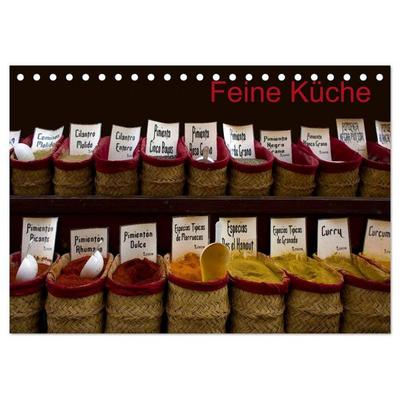 Feine Küche (Tischkalender 2026 DIN A5 quer), CALVENDO Monatskalender
