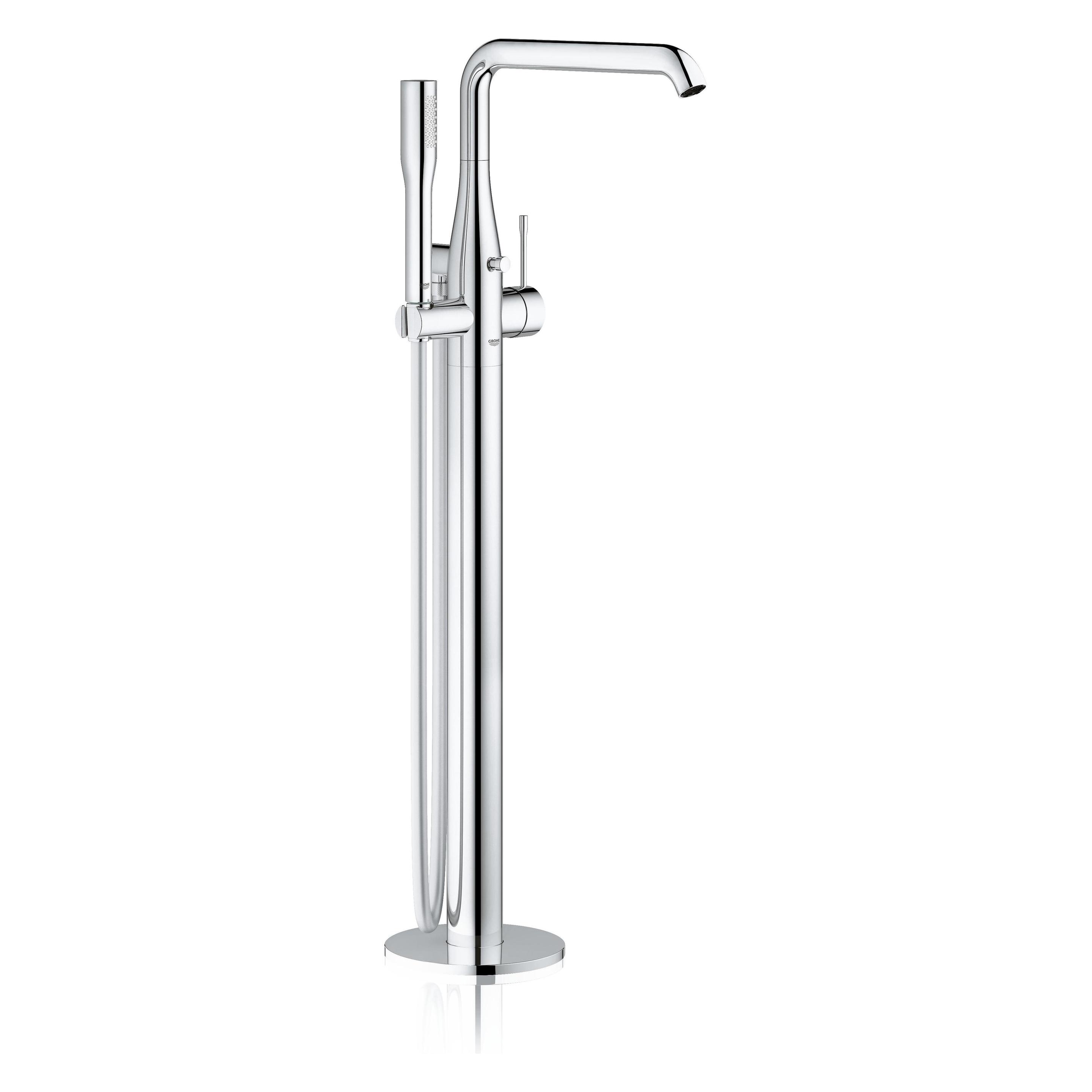 Grohe Essence Einhand-Wannenbatterie mit Bodenmontage (23491001)