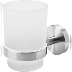 Zahnbürstenhalter Zahnputzbecher Glas, Zahnputzbecherhalter Bohren