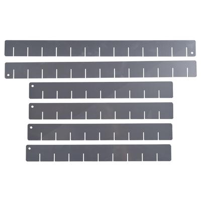 Sw Stahl Schubladenteiler, 6-teilig [Hersteller-Nr. 07013L]