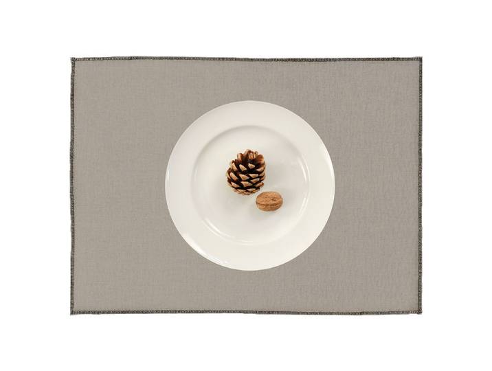 Set de table Stone 35 x 46cm Beige/Beige