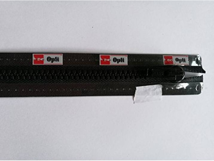 Opti P60-65-0000 ritssluiting, 100% polyester, 0000 zwart, 65 cm