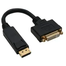 InLine® DisplayPort-Adapter DisplayPort (M) bis DVI-I (W)