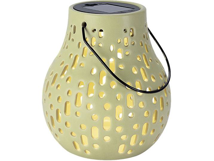 Solar Laterne - Farbe: beige - Material: Metall - 139
