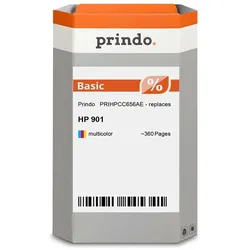 Prindo, Druckerpatrone, kompatibel mit HP 901 mehrere Farben