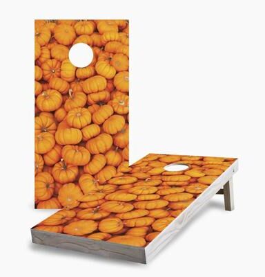 Skip's Garage Mini Pumpkin Patch Regulation 2x4 Cornhole Game Set