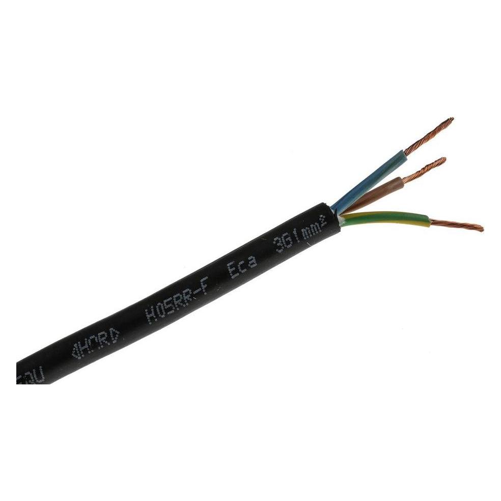 RS PRO Kabel Typ H05RRF 3G1 C (50 m) (536243)