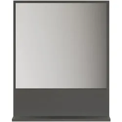 Ebuy24 PureBliss Bad Spiegel mit 1 Regal antrazit.