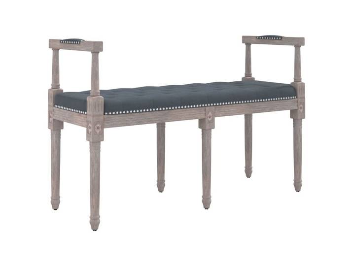 vidaXL Sitzbank Sitzbank Dunkelgrau 110x40x70 cm Samt