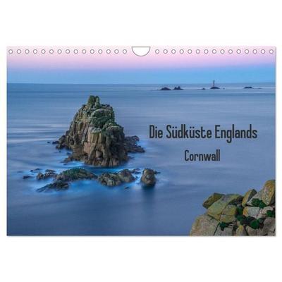 Die Südküste Englands - Cornwall (Wandkalender 2026 DIN A4 quer), CALVENDO Monatskalender