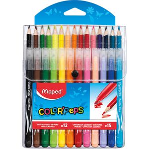 Maped Malset Color Peps, 897412, Bunt- und Filzstifte, 27-teilig