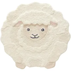 Lytte Kinderteppich Sebastian Weiß ø 120 cm - Teppich für Kinderzimmer