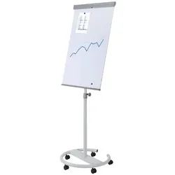 Flipchart 680 x 1000 mm Schreibtafel Magnettafel höhenverstellbar magnetisch