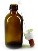 SAFETY SpA Contagocce Rex 50ml - Flacone in Vetro Scuro con Pipetta Dosatrice