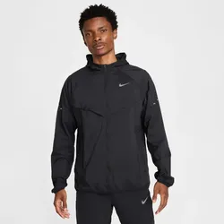 NIKE UV Stride Dri-FIT Laufjacke Herren 010 - black/black/reflective silv XL