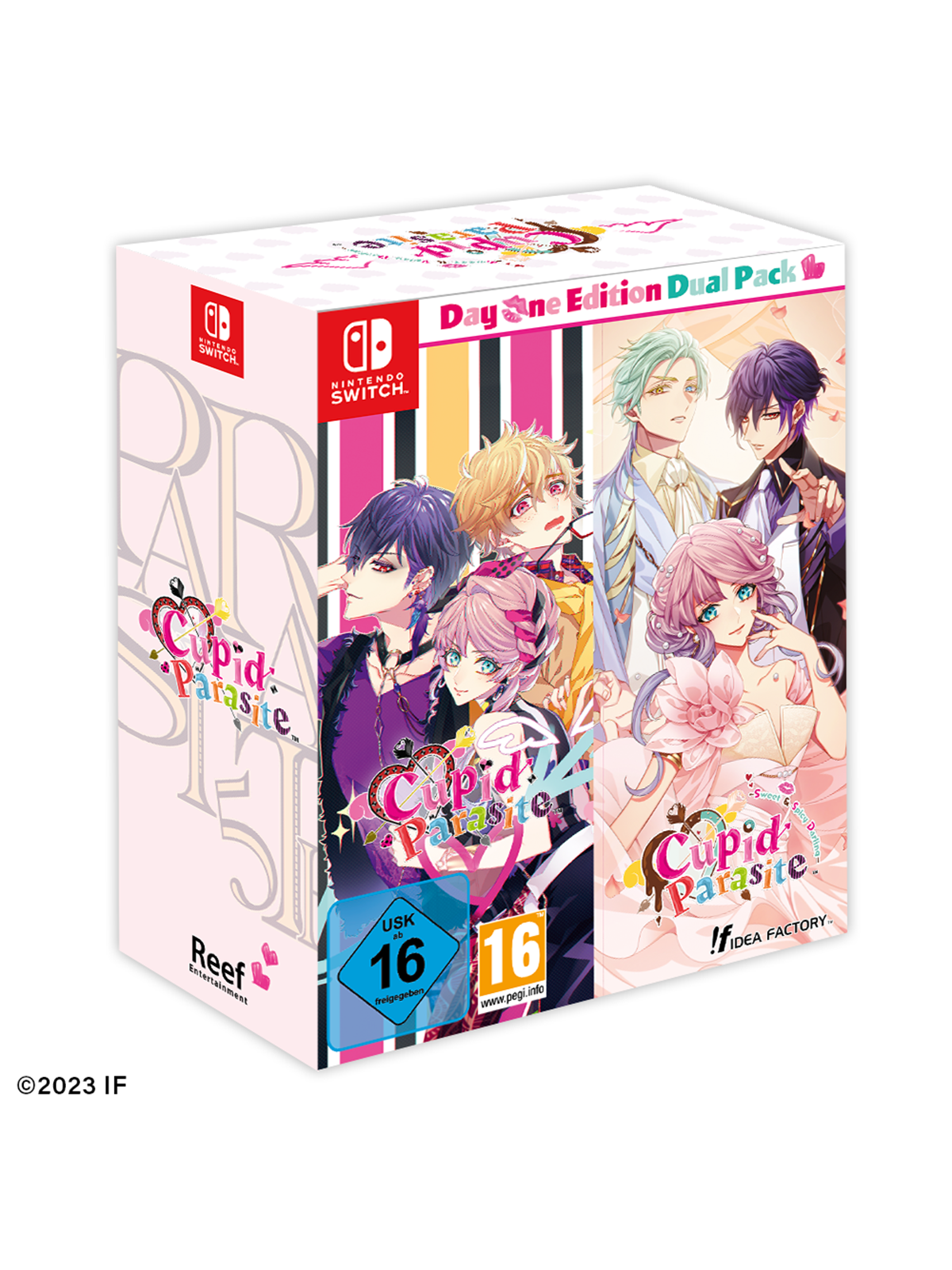 Cupid Parasite / Cupid Parasite: Sweet and Spicy Darling (Day One Edition Dual Pack) - Nintendo Switch - Otome - PEGI 16