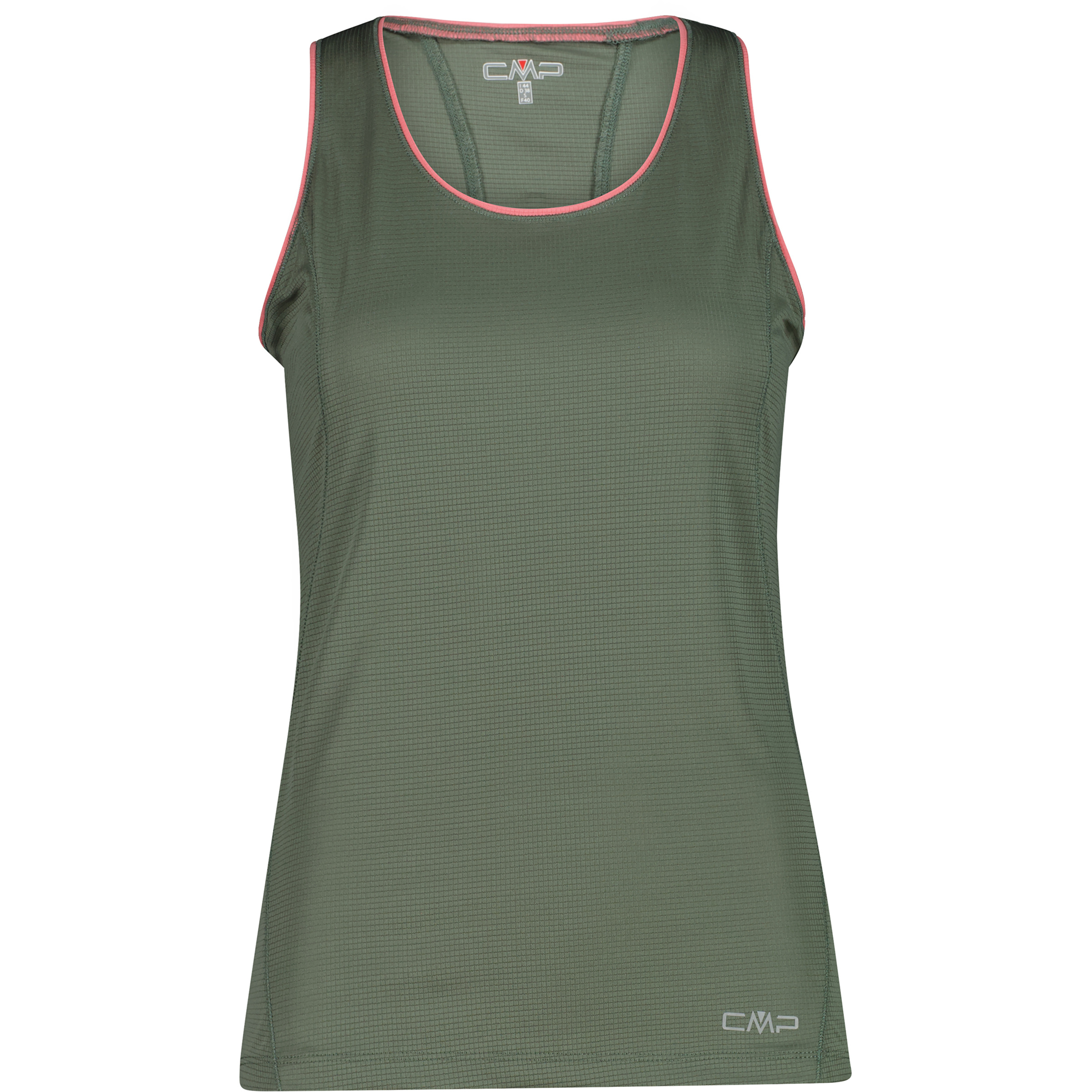 CMP Top Damen Tanktops oliv Größe M Trailrunning | Laufen Geruchsneutralisierend