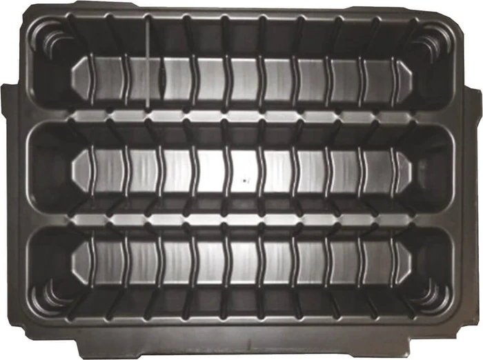 Makita Varioeinsatz 3-fach P-83696 (schwarz, für MAKPAC Koffer)