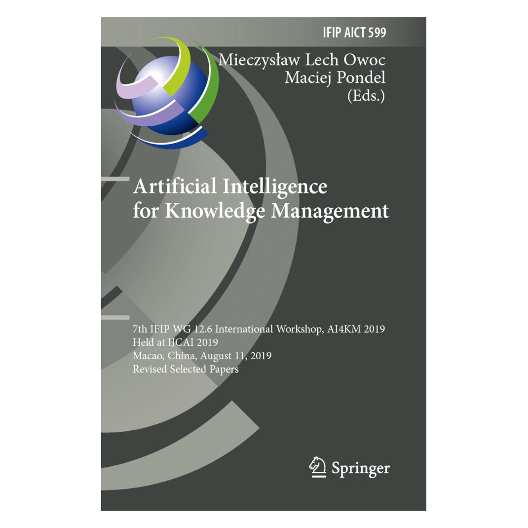 Springer Artificial Intelligence for Knowledge Management (Englisch, Softcover, Maciej Pondel, Mieczyslaw Lech Owoc) (56873521)