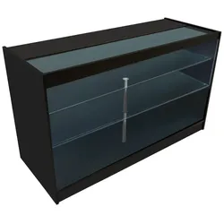 K1500 LED-Ladentheke – Schwarz