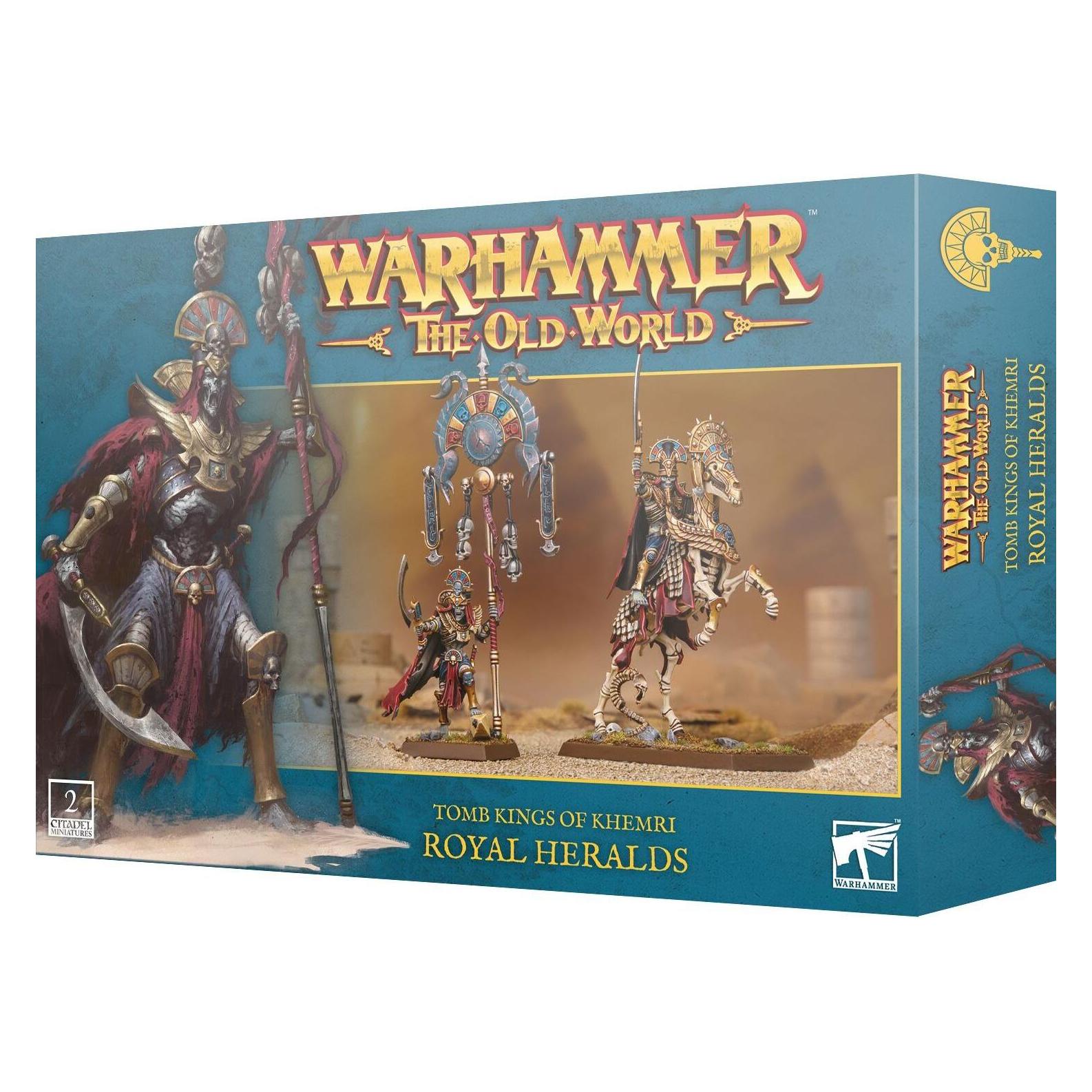 Games Workshop Warhammer ToW - Tomb Kings of Khemri Hérauts Royaux (Kunststoff) (07-13)