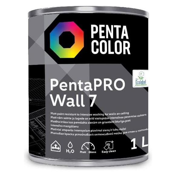 Pentacolor Paint Pentapro 7 Balt 1l (1000 ml) (37110412)