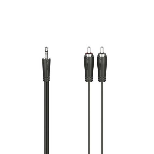 Hama 00205111 Audio-Kabel, 3,5-mm-Klinken-Stecker - 2 Cinch-Stecker, Stereo, 3,0m