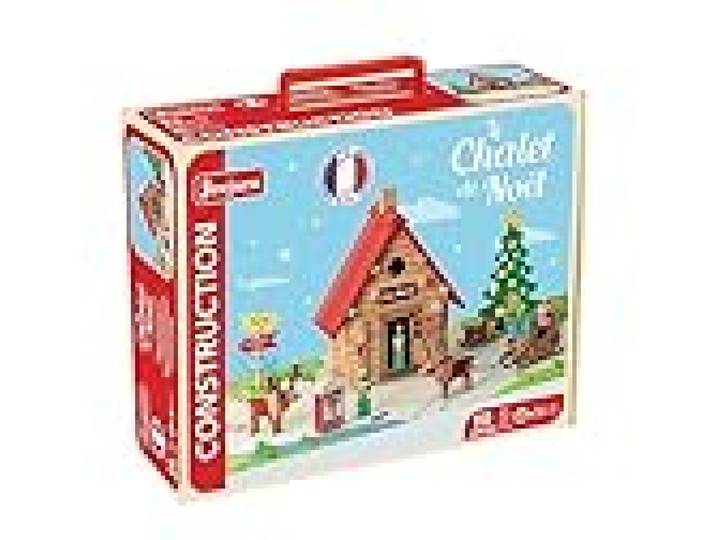 Jeujura - Chalet de Noël 90 Pièces - Jeu de Construction dès 5 Ans - 8094