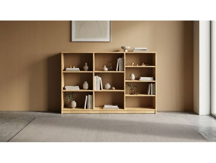 Regal 20 cm tief Buche Natur geölt