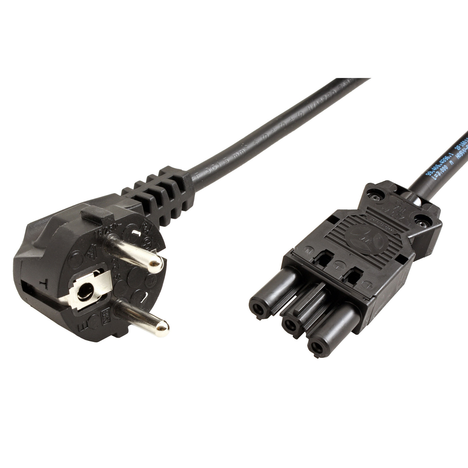 Bachmann stroomkabel zwart, 3 meter