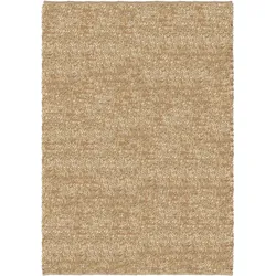 Paulig Teppiche Handweb-Teppich Beat Swing 200 x 250 cm Schurwolle Orange Safran