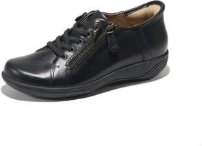 Women's Alma Hands-Free Slip-On Flat by Hälsa in Black (Size 6 M)