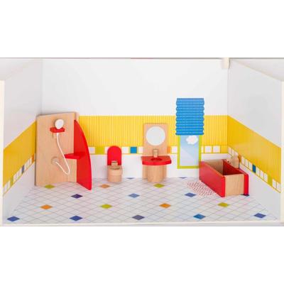 goki Puppenmöbel Badezimmer, Holz