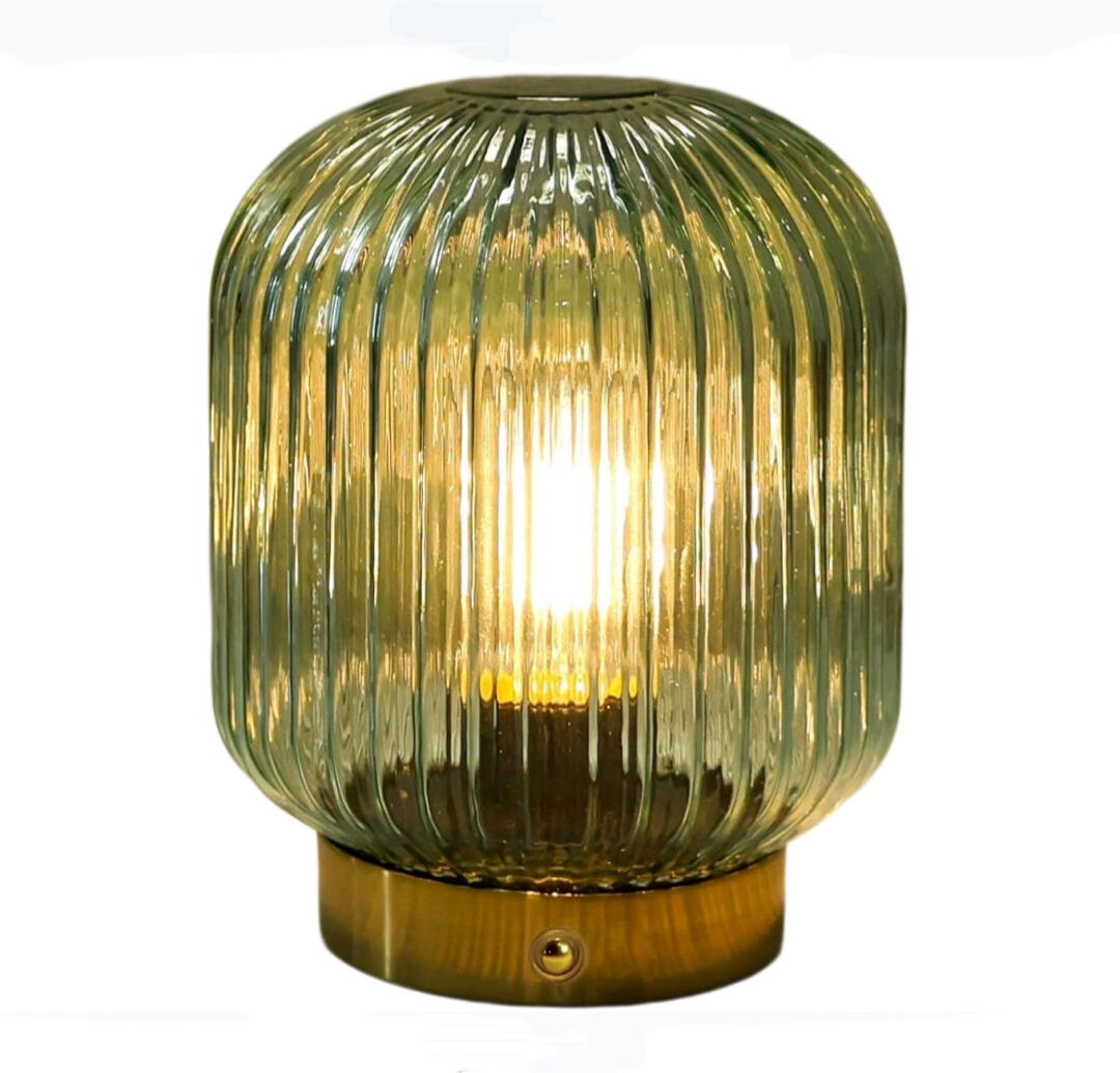 Brayden Studio Lamp Gold 16cm H X 13cm W X 13cm D