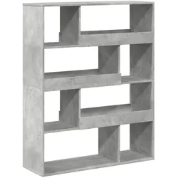 vidaXL Raumteiler Betongrau 100x33x125,5 cm Holzwerkstoff