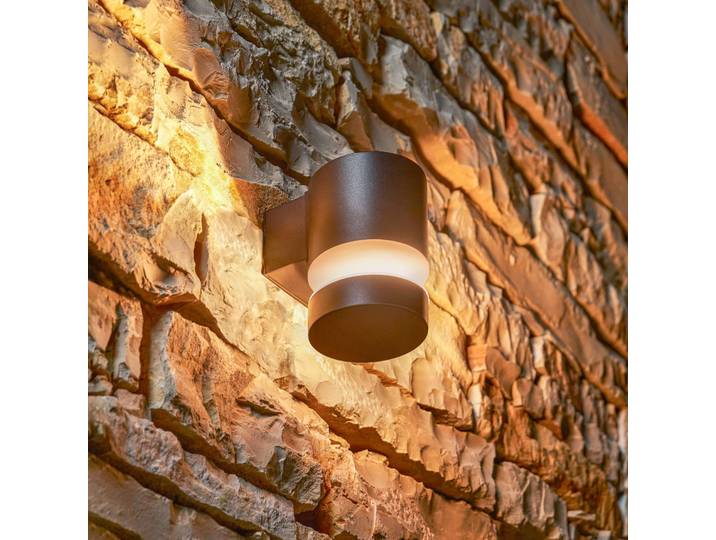 Philips Aussenwandleuchte Laven, schwarz, Modern
