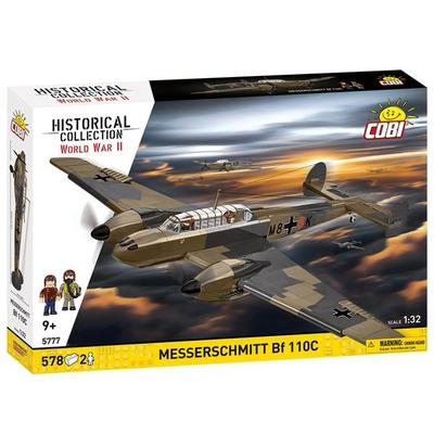 COBI Historical Collection 5777 - Messerschmitt Bf 110C, WWII, Bausatz 1:32, 578+2 Klemmbausteine