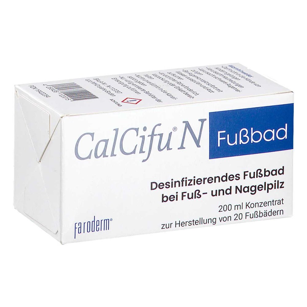 FaroDerm GmbH Calcifu N Desinfizierendes Fußbad 19422264
