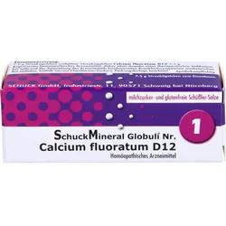 Schuckmineral Globuli 1 Calcium Fluoratum D12 7.5 G