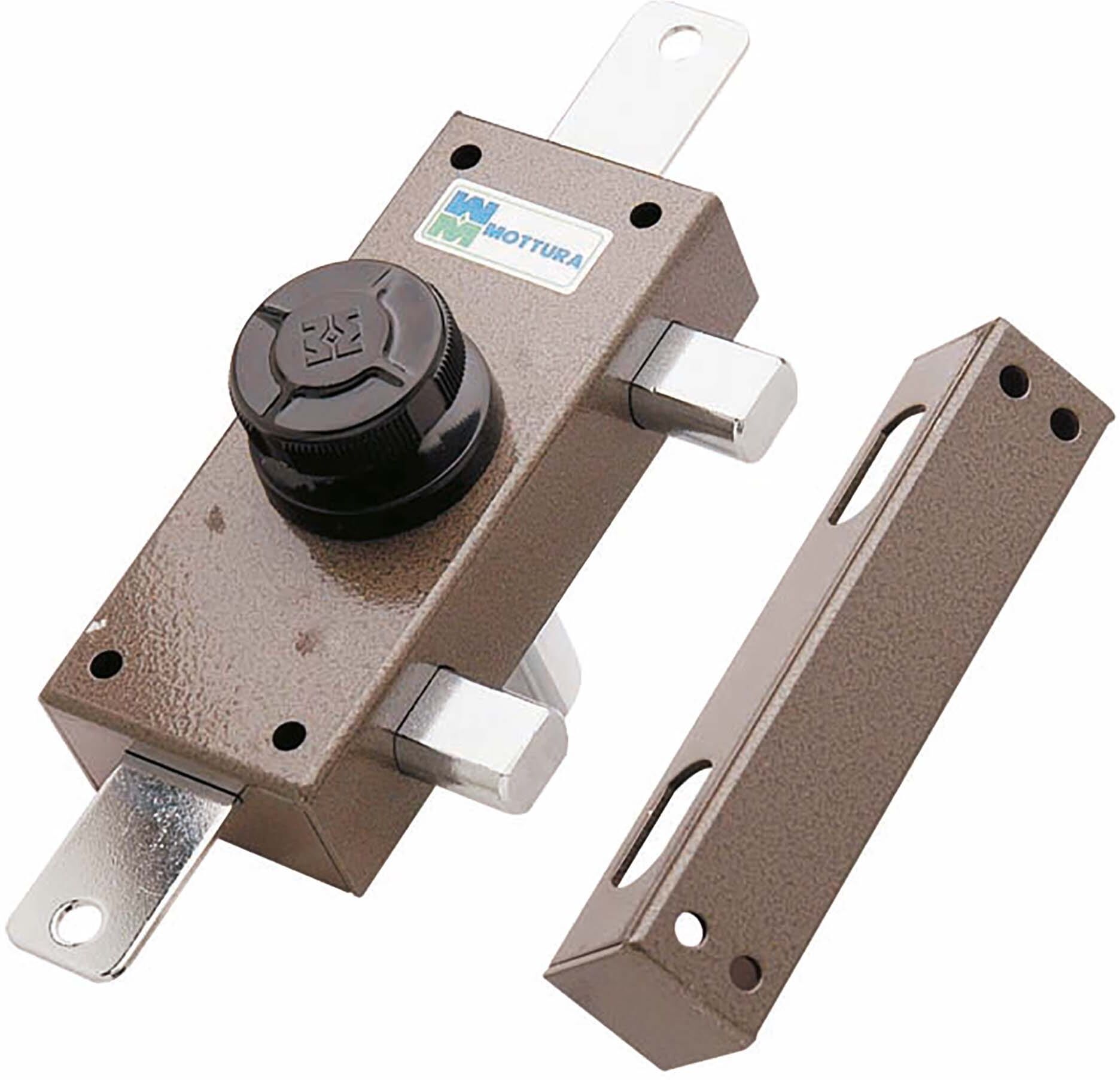 Tecnomat DEVIATORE MOTTURA TRIPLICE AD APPLICARE A POMPA AMBIDESTRO CILINDRO 60 mm E POMOLO
