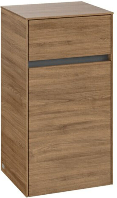 V&B; Collaro Armoire latérale 40,4x74,8x34,9cm, raccord gauche, chêne Kansas ; Villeroy & Boch (C03200RH)