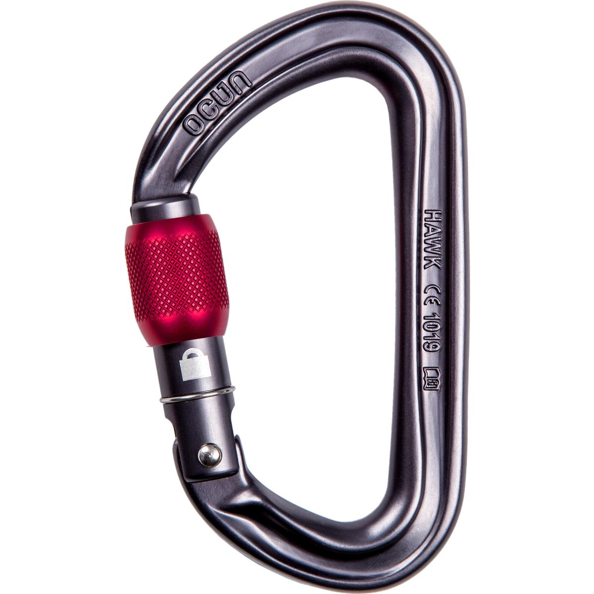 Ocun Hawk Screw anthracite / red 03980