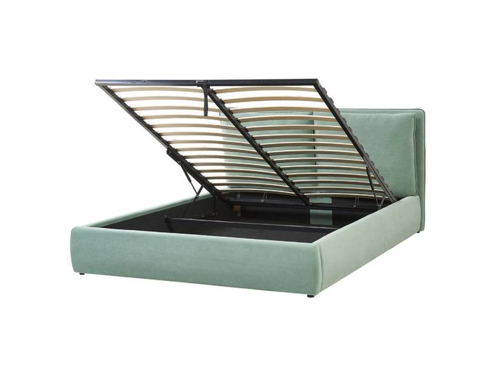 BETT 160/200cm Mintgrün Bajonna