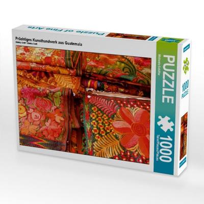 CALVENDO Puzzle Prächtiges Kunsthandwerk aus Guatemala | 1000 Teile Lege-Größe 64x48cm Foto-Puzzle für glückliche Stunden