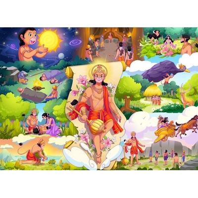 Brain Tree - Hanuman Episode 1 1000 Pieces Jigsaw Puzzle for Adults