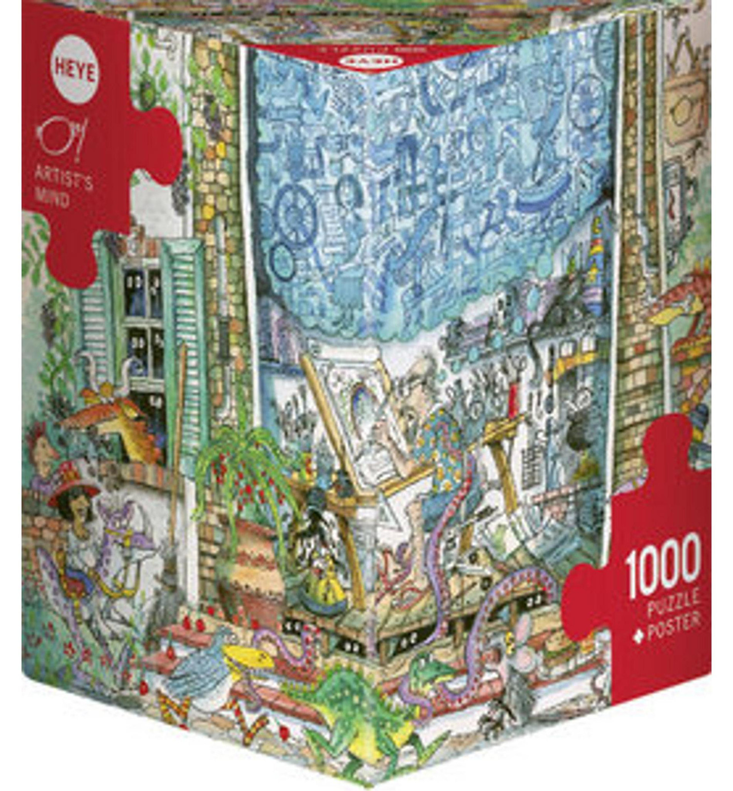 Heye Puzzle De geest van de kunstenaar