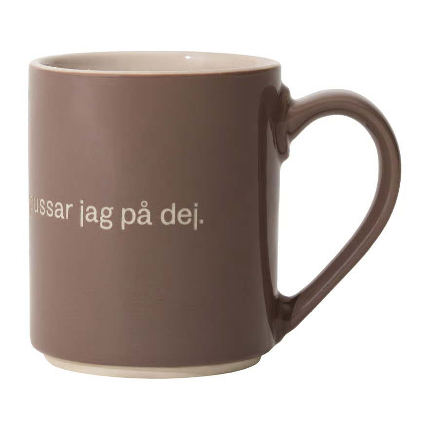 Design House Stockholm Astrid Lindgren mok Trarallanrallanlej Zweedse tekst