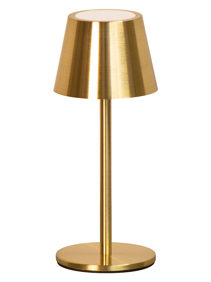 FH Lighting LED-Tischleuchte "Salerno" in Gold - (H)20 x Ø 8,5 cm - onesize